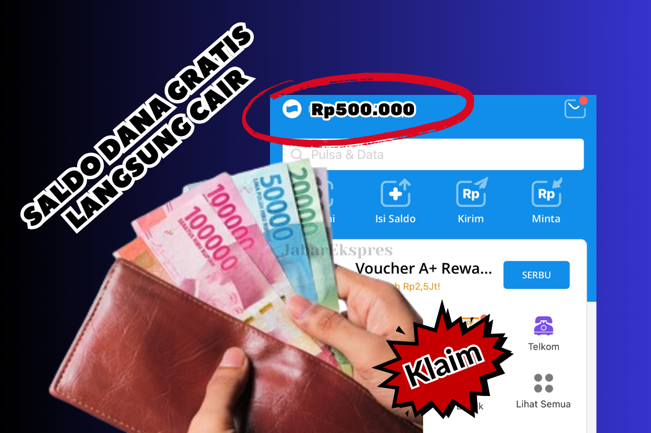 8 Langkah Mudah Cairkan Saldo DANA Gratis hingga Rp500.000!