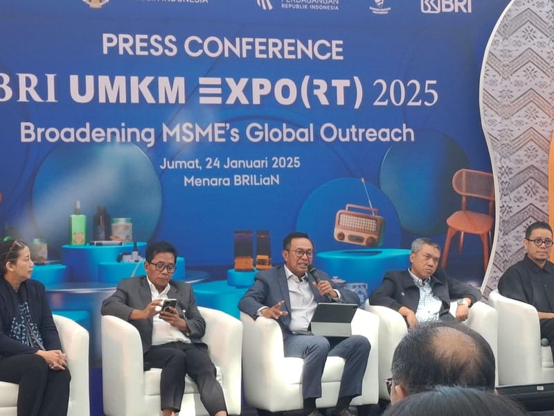 BRI Targetkan Penjualan UMKM Export 2025 Capai Rp1,4 Triliun!