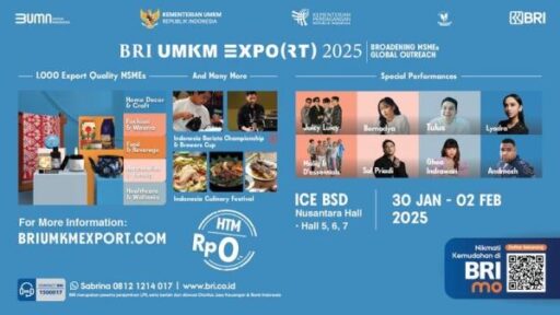 BRI UMKM EXPO 2025: 1.000 UMKM dan Musisi Ternama Siap Menghibur!