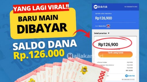 Baru Main Dibayar! Dapatkan Saldo DANA Rp126.000 dari Game Ini!