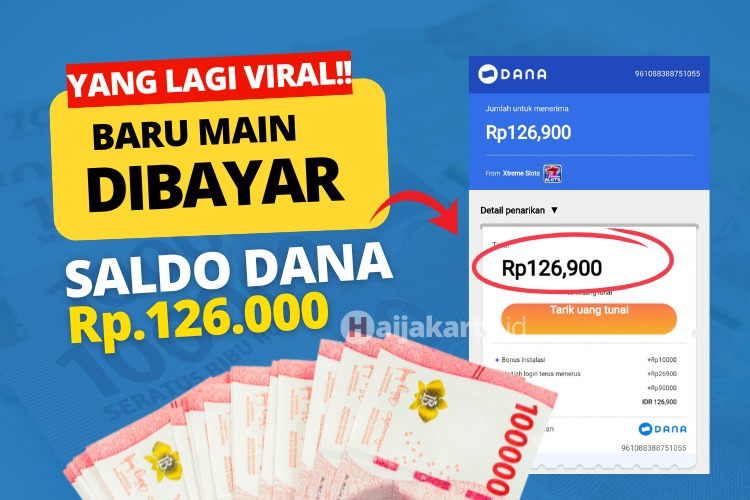 Baru Main Dibayar! Dapatkan Saldo DANA Rp126.000 dari Game Ini!