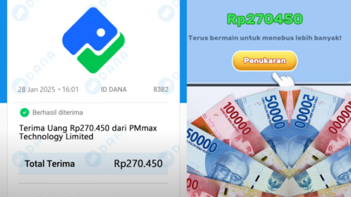 Baru Main Sebentar, Cuan Rp270.450 dalam Game Saldo Dana 2025!