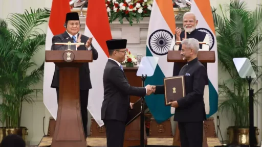 Disaksikan Prabowo dan Modi, Indonesia-India Teken MoU Kesehatan