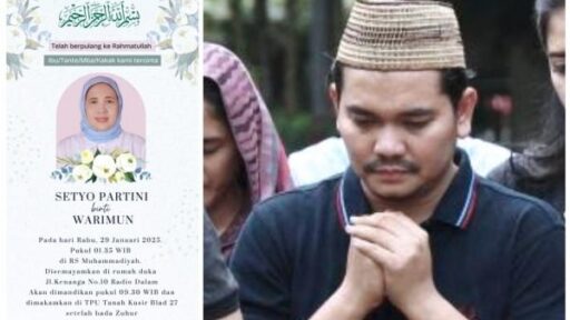 Doakan Jenazah Ibu Indra Bekti Dimakamkan di TPU Tanah Kusir