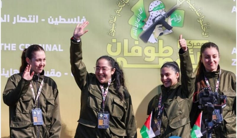 Empat Tentara Perempuan Israel Dilepaskan untuk Bebaskan 200 Tahanan Palestina