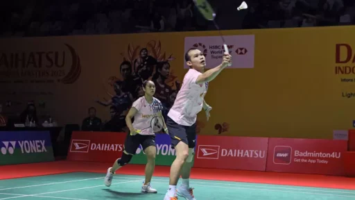 Indonesia Masters 2025: Rinov/Lisa Melaju ke 8 Besar, Jafar/Felisha Terhenti