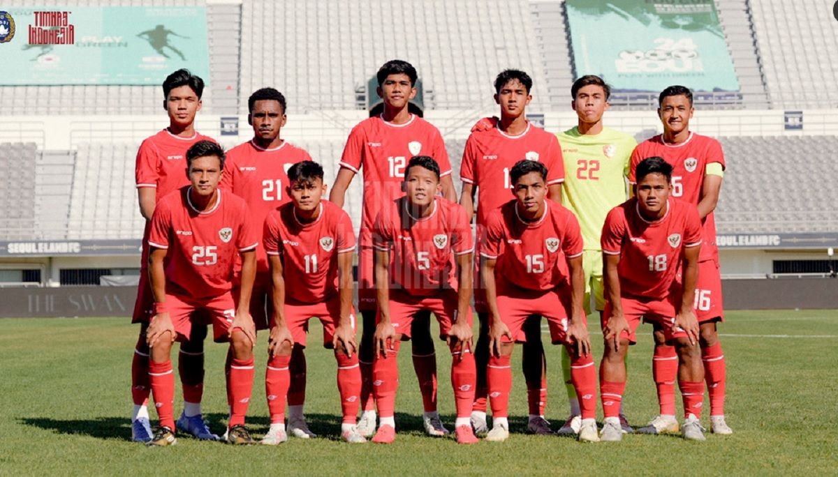 Jadwal & Link Live Streaming Timnas Indonesia U-20 vs Yordania!