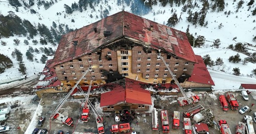 Kebakaran Hotel Resor Turki Tewaskan 79 Korban, 11 Tersangka Ditahan