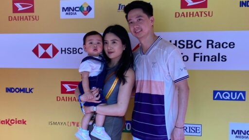 Lucunya! Kevin Sanjaya, Valencia Tanoe, dan Avery di Farewell The Daddies