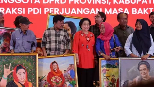 Megawati Tak Marah Dilukis Seperti Entok, Hargai Karya Seni!