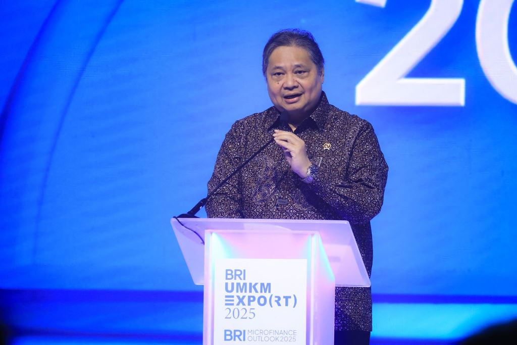 Menko Airlangga Apresiasi BRI UMKM EXPO & Microfinance 2025