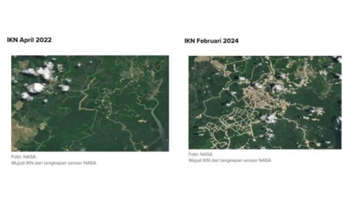 NASA Bocorkan Perubahan IKN 2022-2024: Transformasi Drastis!