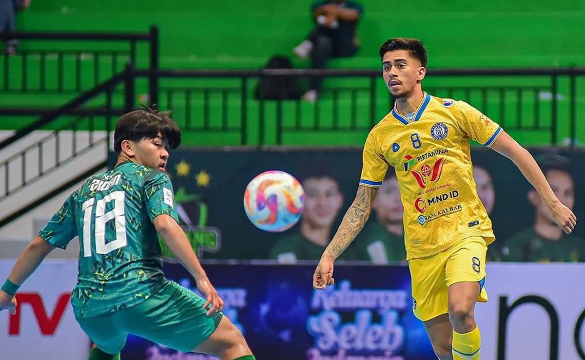 Pangsuma Kalbar Kalahkan Kuda Laut Nusantara 4-1 di Pro Futsal 2024-2025