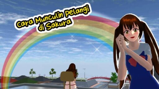 Rahasia Seru Munculkan Pelangi di Sakura School Simulator!