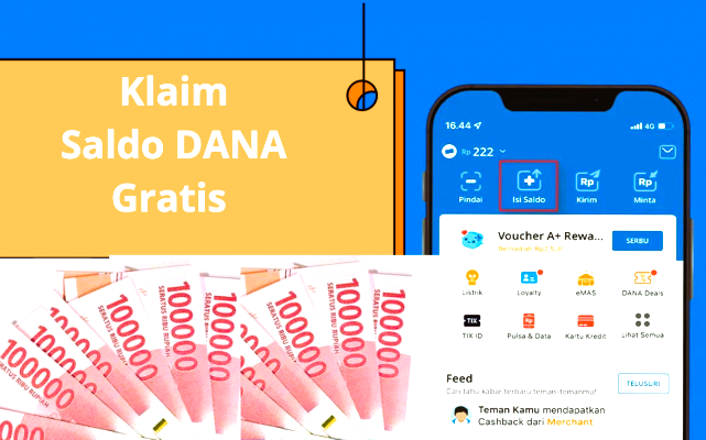 Tukarkan Poin, Dapatkan Saldo DANA Gratis Rp197.000 dari 4 Aplikasi!