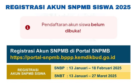 2 Hari Lagi Pendaftaran SNBP 2025 Dibuka! Cek Timeline Lengkap!