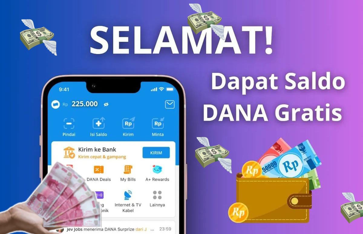 Anti Ruwet! Dapatkan Saldo DANA Gratis Rp225.000 dengan Mining