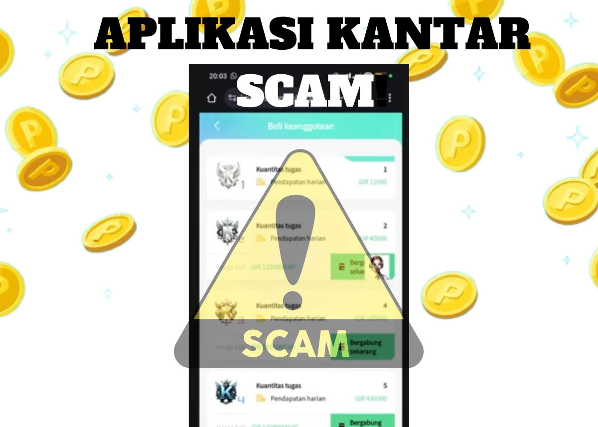 Aplikasi KANTAR Resmi SCAM? Website Tak Bisa Diakses!