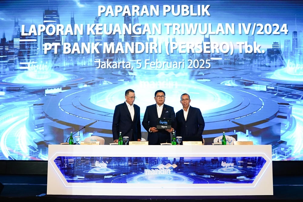 Bank Mandiri Perkuat Wholesale & Kredit Berkelanjutan di 2024