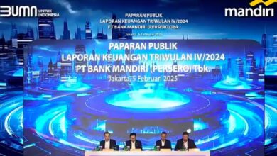 Bank Mandiri Raih Laba Bersih Rp55,8 Triliun Sepanjang 2024!