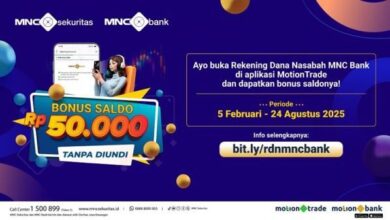 Dapatkan Bonus Rp50.000 Mudah! Buka RDN MNC Bank di MotionTrade