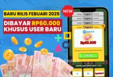 Dapatkan Rp60.000! Khusus User Baru Aplikasi Penghasil DANA 2025