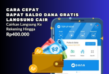 Dapatkan Saldo DANA Gratis Hingga Rp400.000, Pemula Wajib Coba!