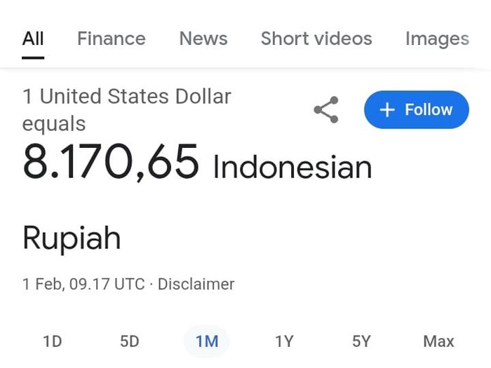 Dolar AS Tiba-tiba Rp 8.170, Begini Respons Bank Indonesia!