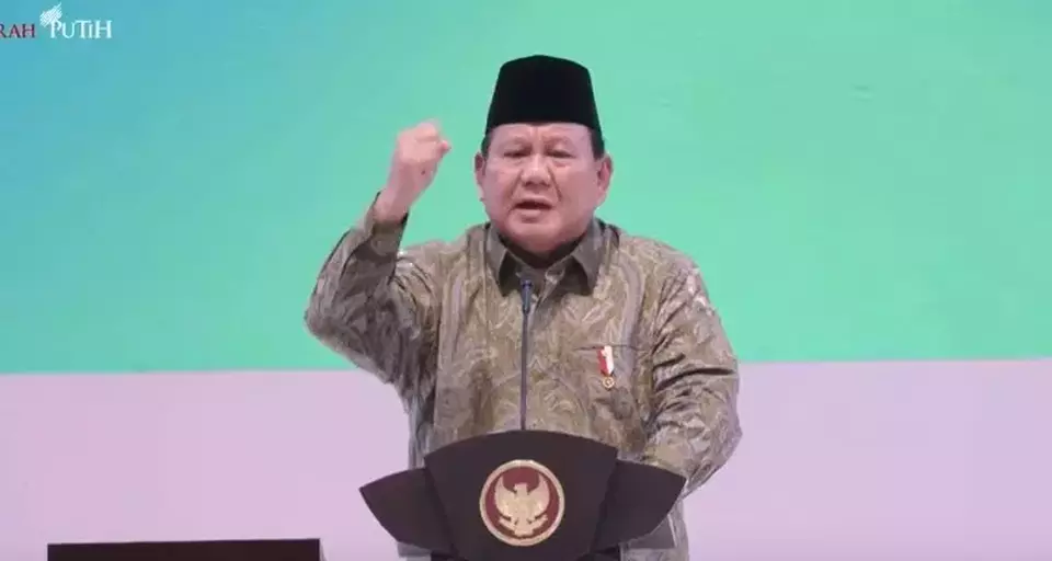 Emosi Prabowo di Harlah NU: Siap Tindak Pejabat Bandel!