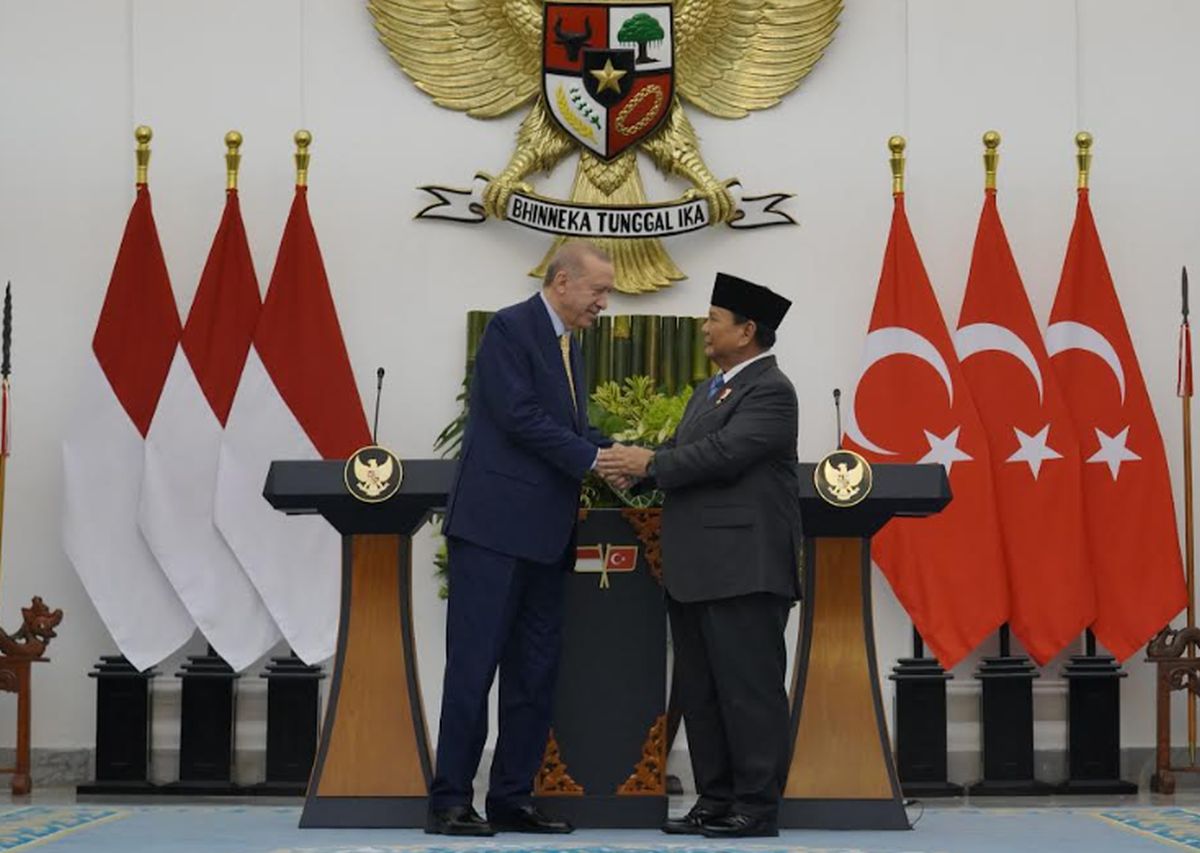 Guru Parpol Koalisi Makan Siang Bareng Erdogan di Istana Bogor