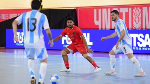 Hasil Babak Pertama: Timnas Futsal Indonesia Tertinggal 1-3 dari Argentina!