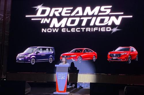 Honda Hadir di IIMS 2025, Tampilkan Komitmen Teknologi Elektrifikasi