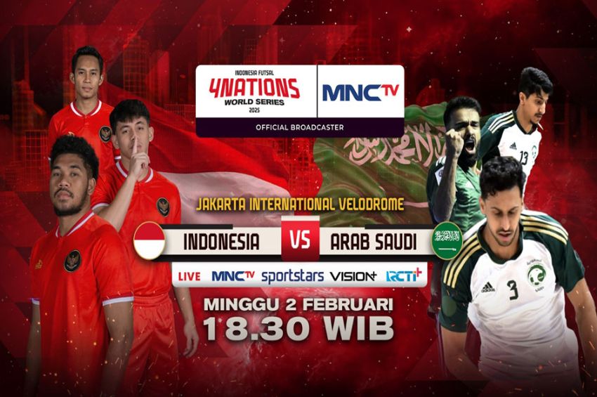 Ikuti Aksi Seru Indonesia vs Arab Saudi di 4 Nations World Series!