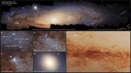 Ilmuwan Ungkap Keindahan Galaksi Andromeda Lewat Foto Menakjubkan