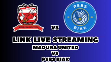 LINK Live Streaming Madura United vs PSBS Biak Hari Ini, Pekan 22!