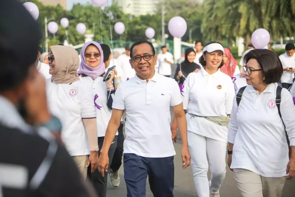 Menko PMK Ajak Jaga Gaya Hidup Sehat di Hari Kanker Sedunia