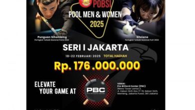 POBSI Gelar Pool Men & Women Series 2025: Cari Bintang Baru!