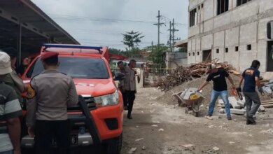 Polisi Usut Proyek RS PKU Muhammadiyah Blora Terkait Crain Jatuh