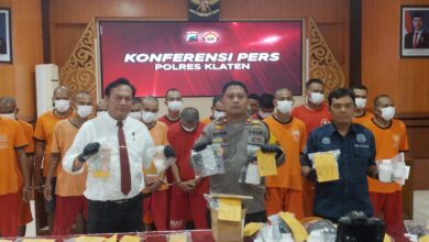 Polres Klaten Ungkap 11 Perkara Narkoba, 18 Pengedar Ditangkap!