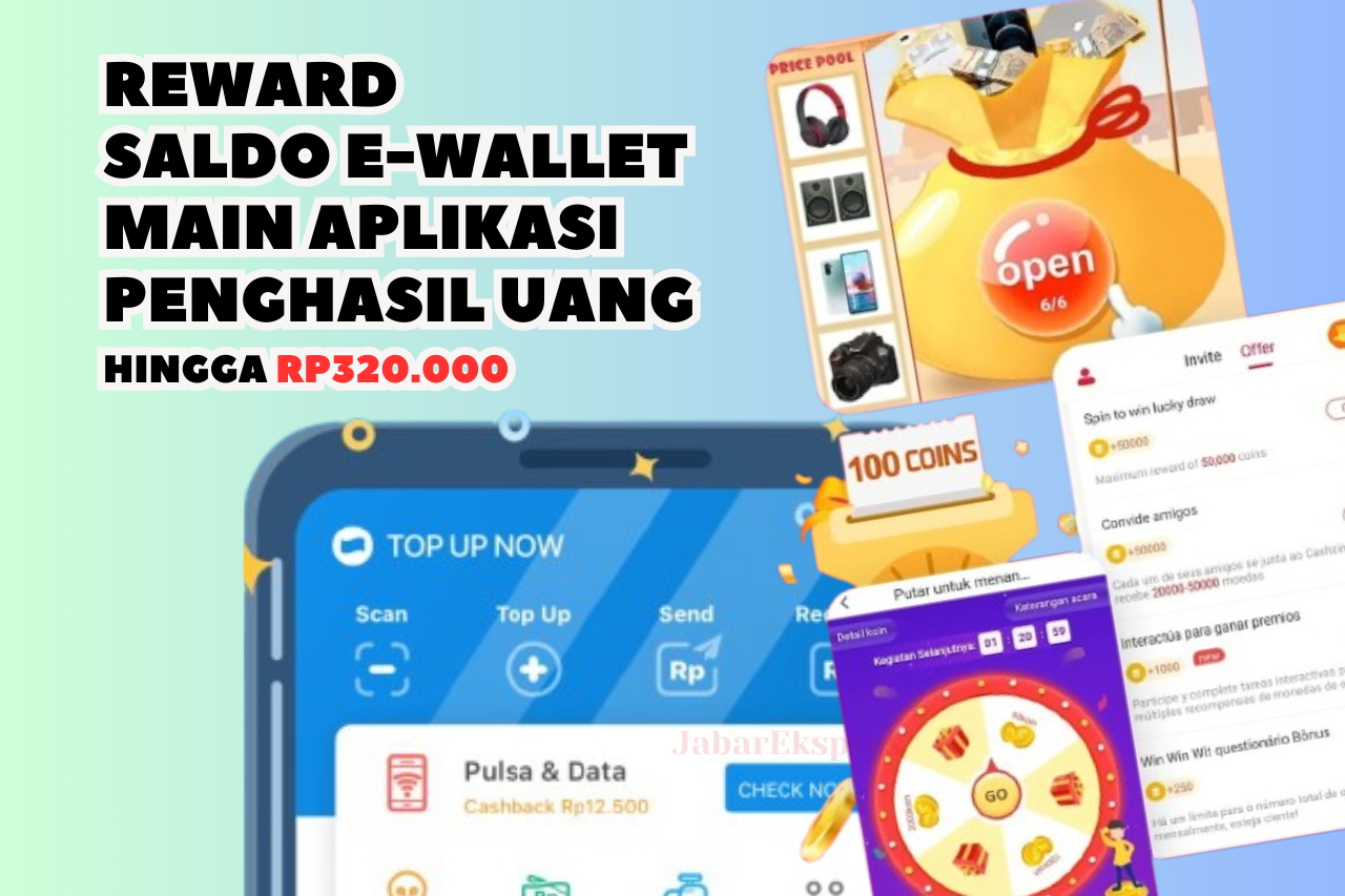 Raih Reward Hingga Rp320.000 Lewat Aplikasi Penghasil Uang!