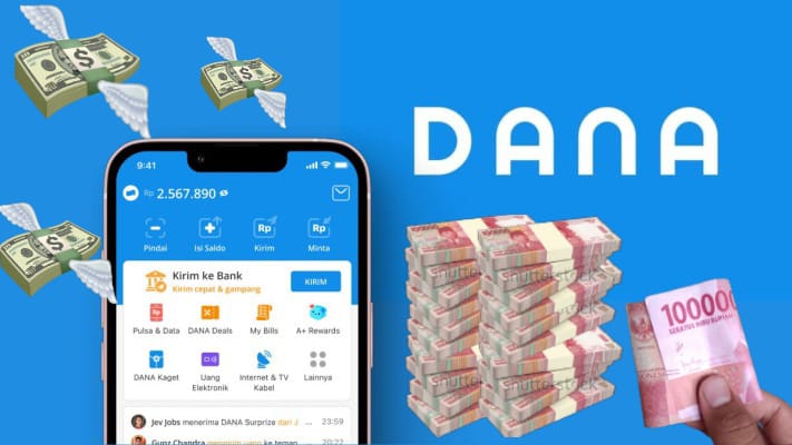 Rezeki Nomplok! Dapatkan Saldo DANA Gratis hingga Rp2,5 Juta!