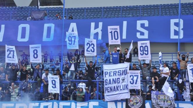 Ribuan Bobotoh Nyala Semangat, Persib Siap Hadapi Persija!