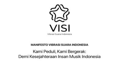 Sederet Penyanyi Himpun Gerakan VISI Demi Kesejahteraan Musik!