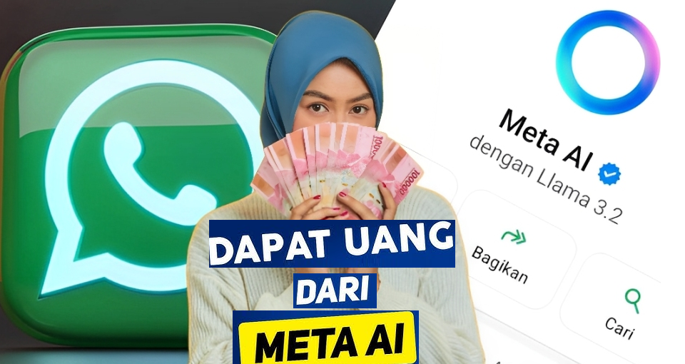 Terbaru 2025: Cara Dapat Uang dari Meta AI WhatsApp, Ini Caranya!