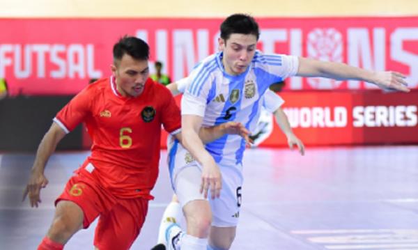 Timnas Futsal Indonesia Beri Perlawanan Sengit, Kalah dari Argentina