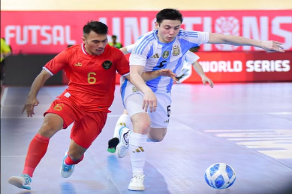 Timnas Futsal Indonesia Takluk dari Argentina, Lanjut Lawan Arab Saudi