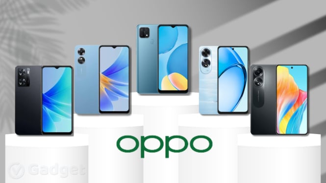 Update Harga & Spesifikasi Oppo A16, A17, A18, A57, A58 Februari 2025