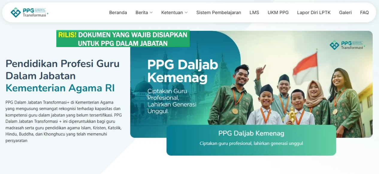 Wajib Tahu! Dokumen RPL untuk PPG Kemenag 2025 Siap-siap Ini!