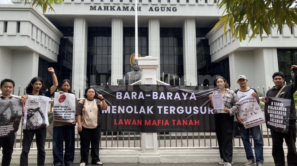 Warga Bara-Baraya Desak MA Hentikan Eksekusi Lawan Mafia Tanah