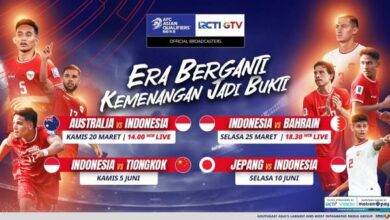 4 Laga Sisa Timnas Indonesia di Kualifikasi Piala Dunia 2026: Siaran RCTI!